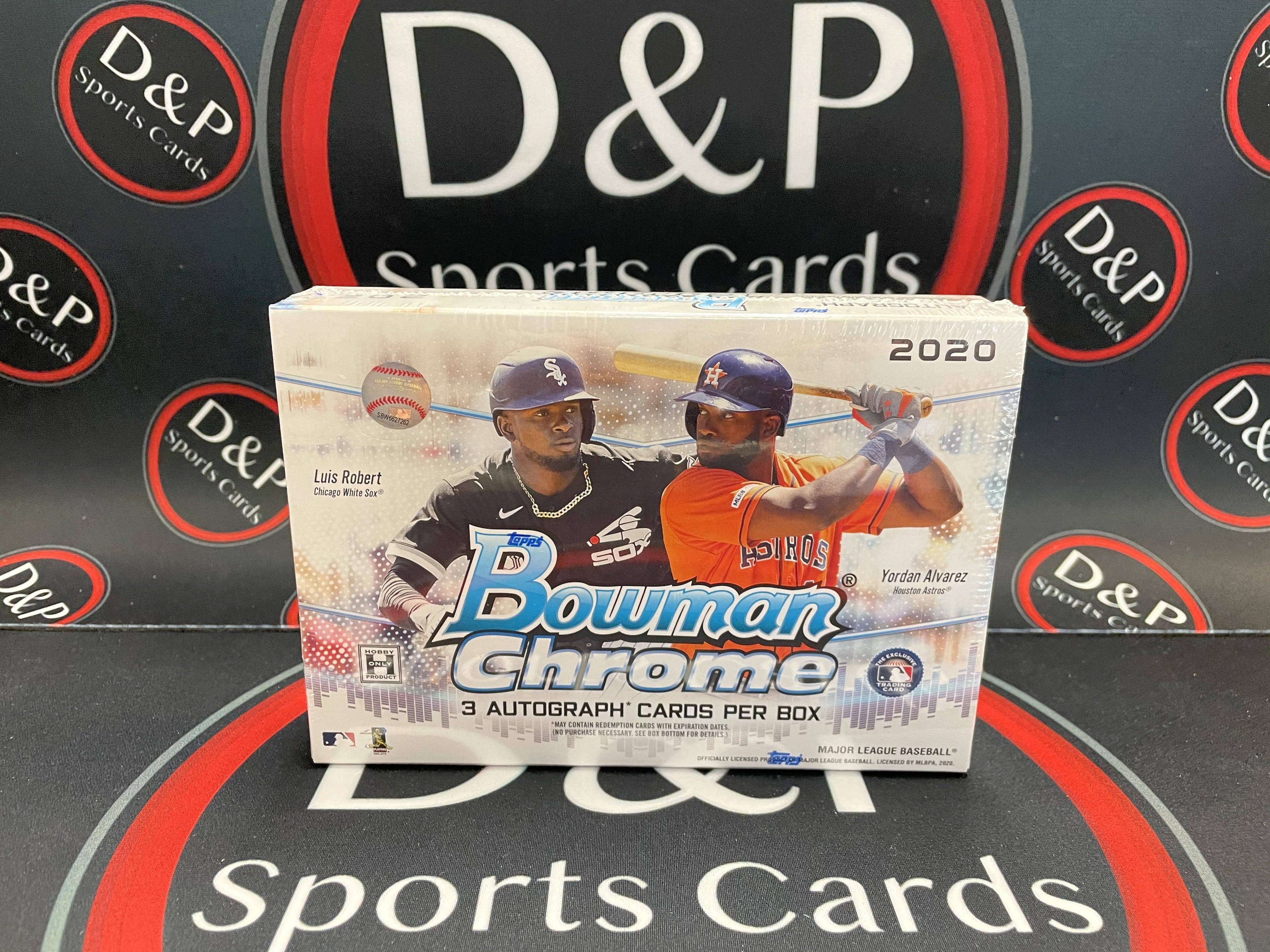 2020 Bowman Chrome Baseball Choice HTA Box P412236