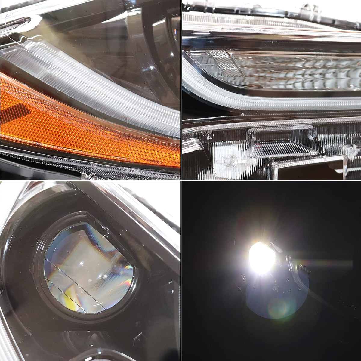 Passenger Side Headlight Assembly for 2020-2021 Toyota Corolla L LE Z75874