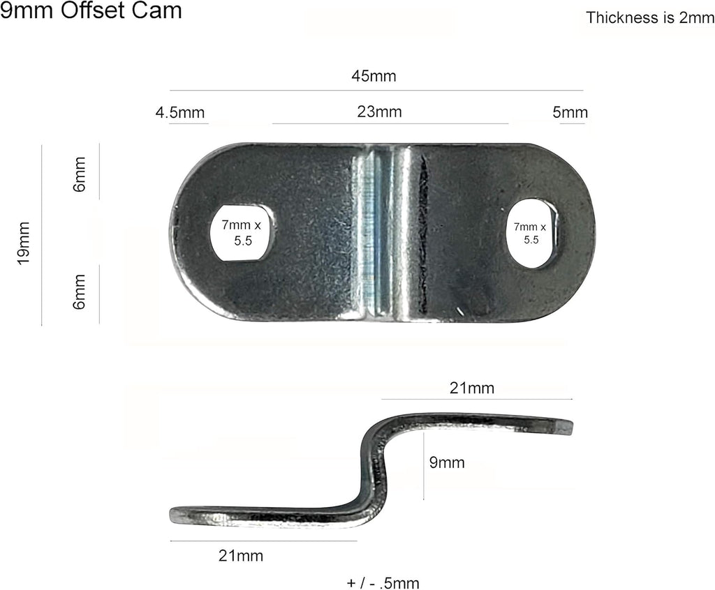 7/8 Inch RV Compartment Locks, Pack of 5, Utility Cam Locks D336659
