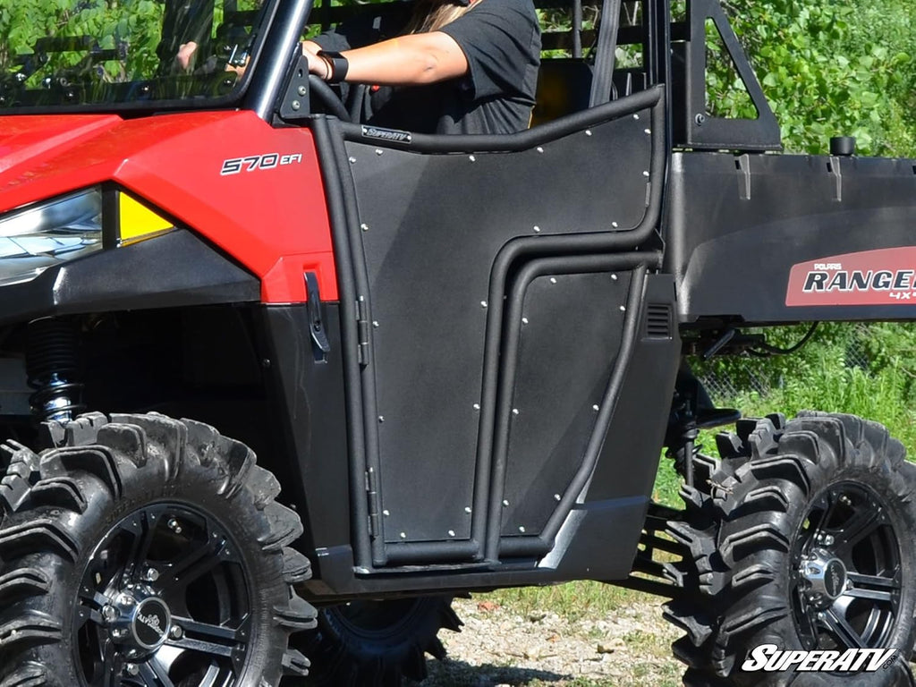 Aluminum Half Doors Powder Coated Black F228193