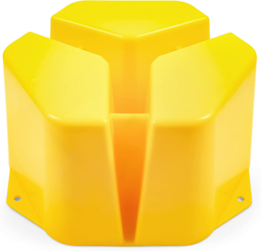 Yellow 7-inch Stabilizer Jack Supports 2-Pack N99537