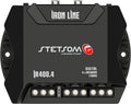 Compact Digital 4 Channels Amplifier, 400 Watts RMS 400x4, 2Ω Stable G77178