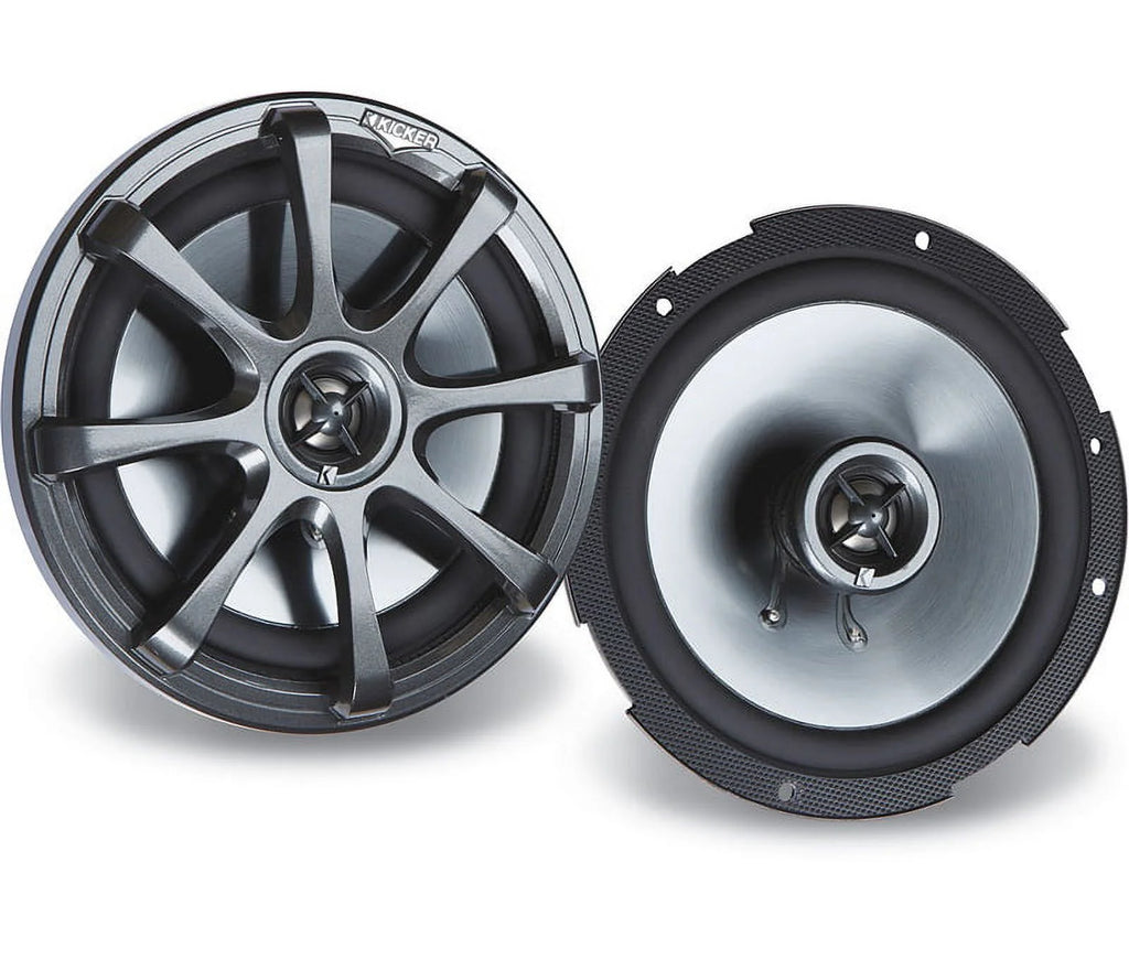 4x6" and 6 1/2" Stereo Speakers with Speaker Replacement Harness Y2254
