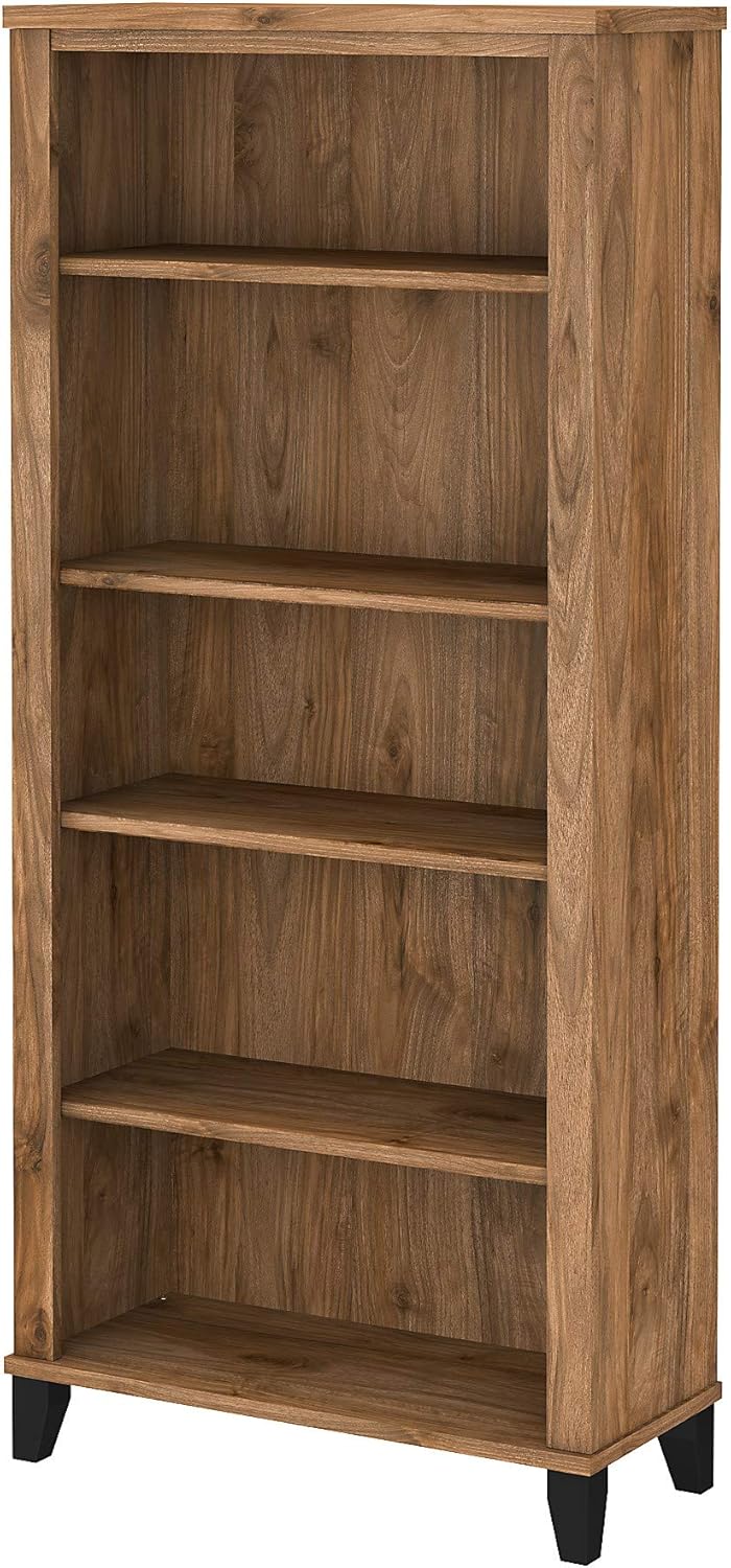 5 Shelf Bookcase, Sand Oak X39332