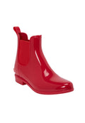 Wide Width Women's Winter Chelsea Boots - 12 W, Vivid Red P104