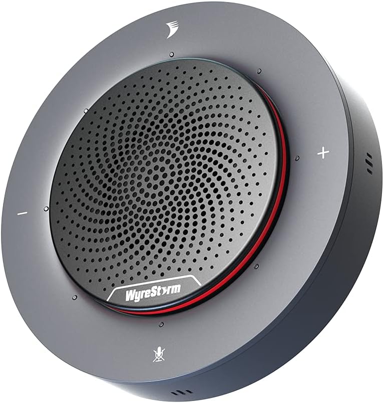 USB Conference Speakerphone with 4 Noise-canceling Mics E444322
