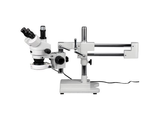 Trinocular Stereo Zoom Microscope, 3.5X-90X Magnification H675