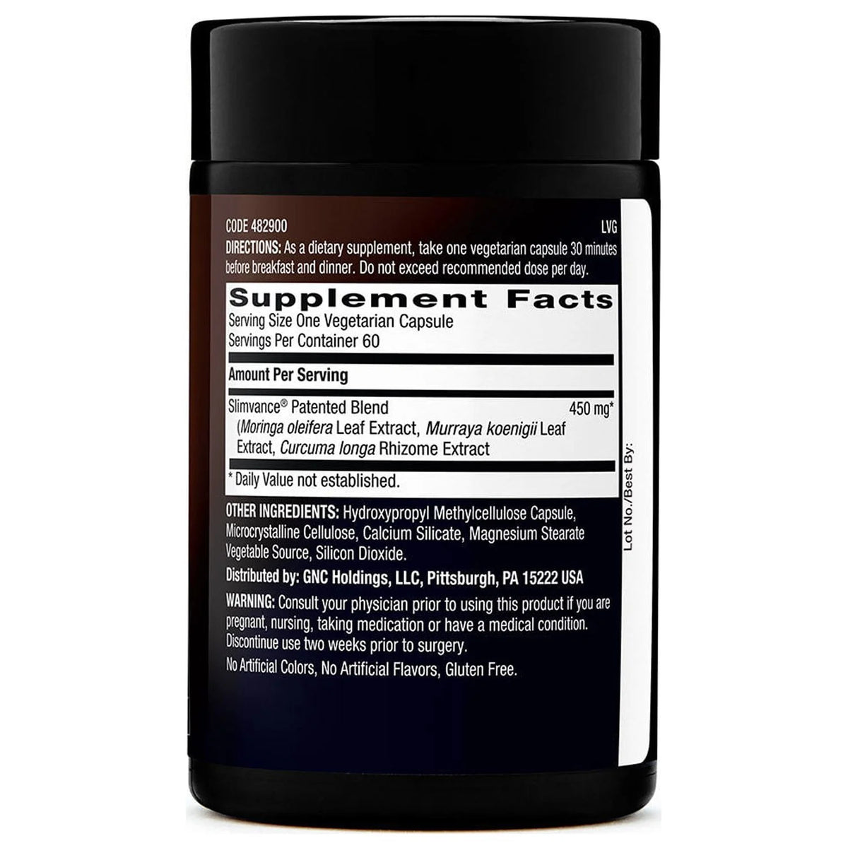 60 Count Stimulant Free Slimming Complex R277602