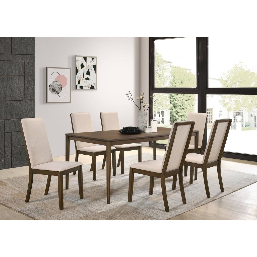 Medium Walnut Rectangle Dining Table B427312