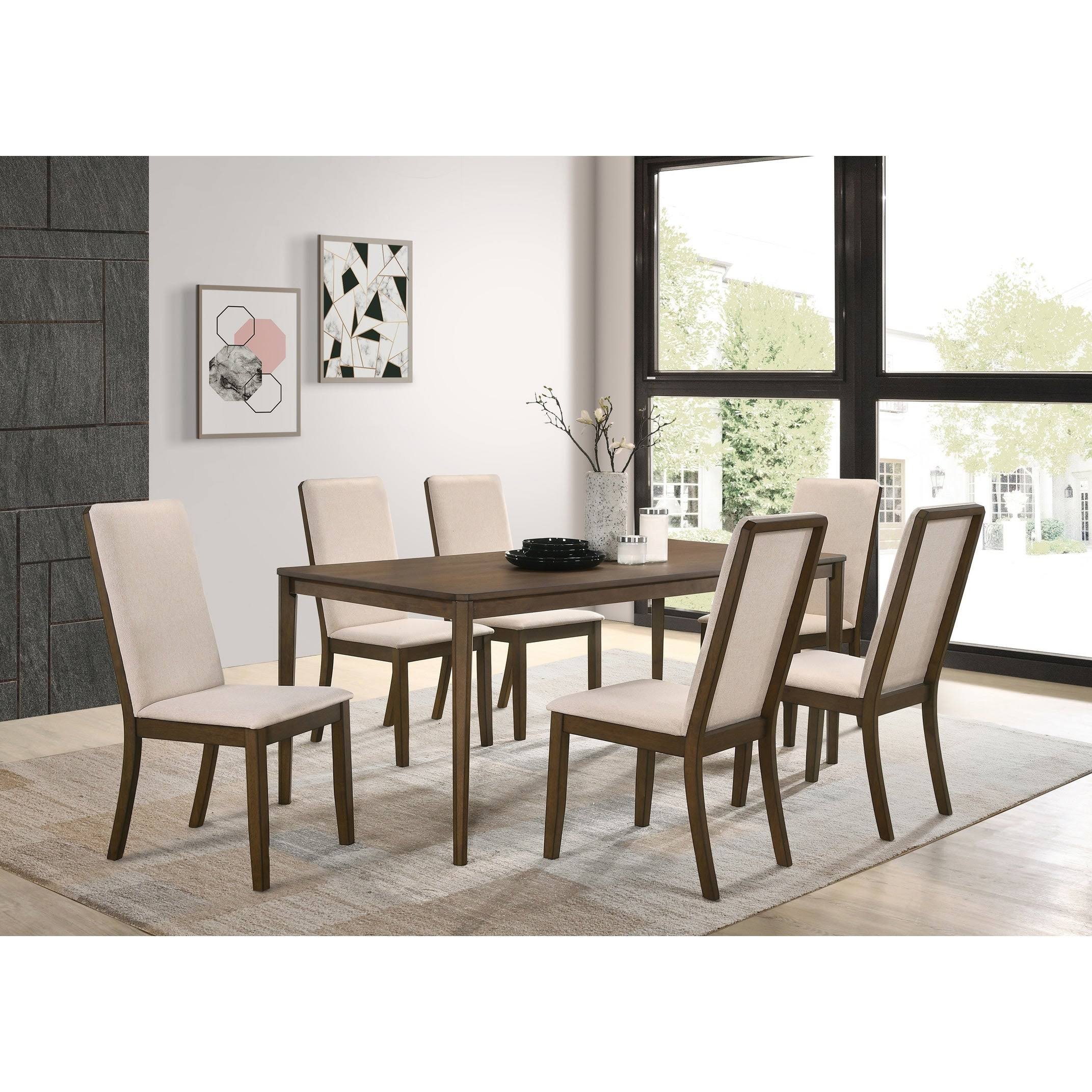 Medium Walnut Rectangle Dining Table B427312