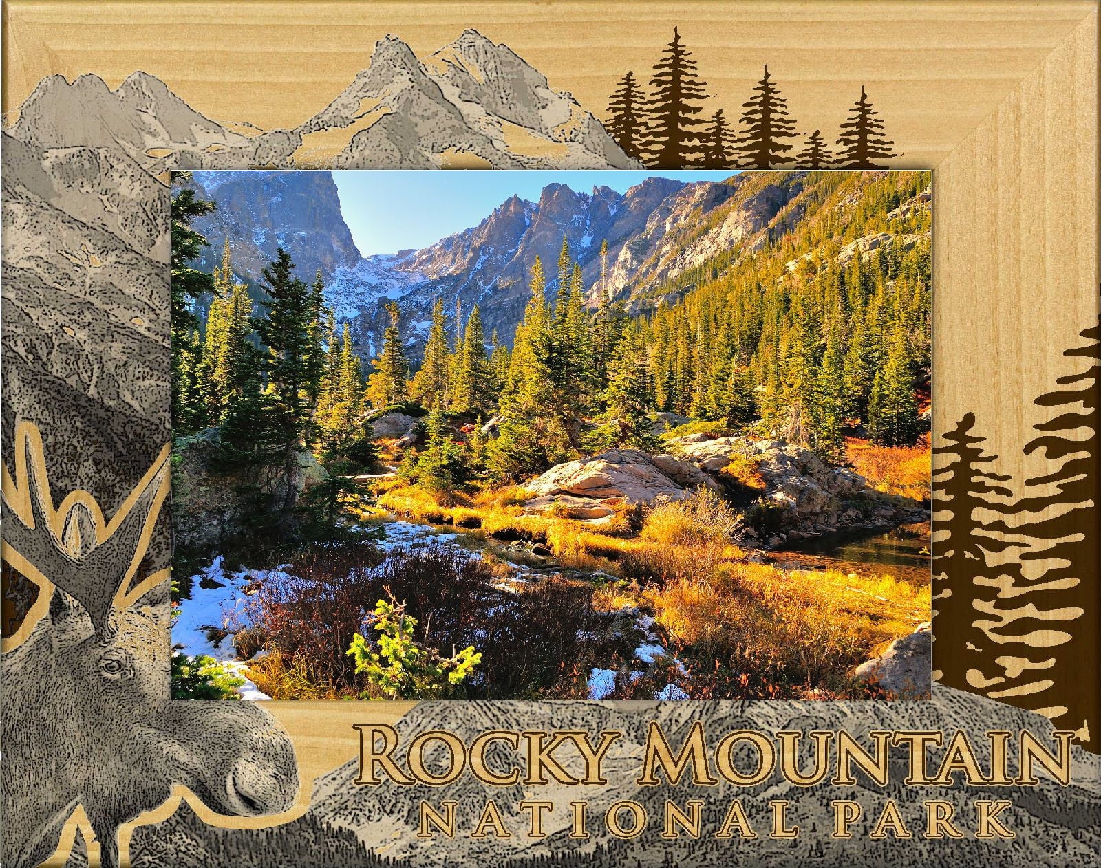 Wood Picture Frame (5 x 7) R7991