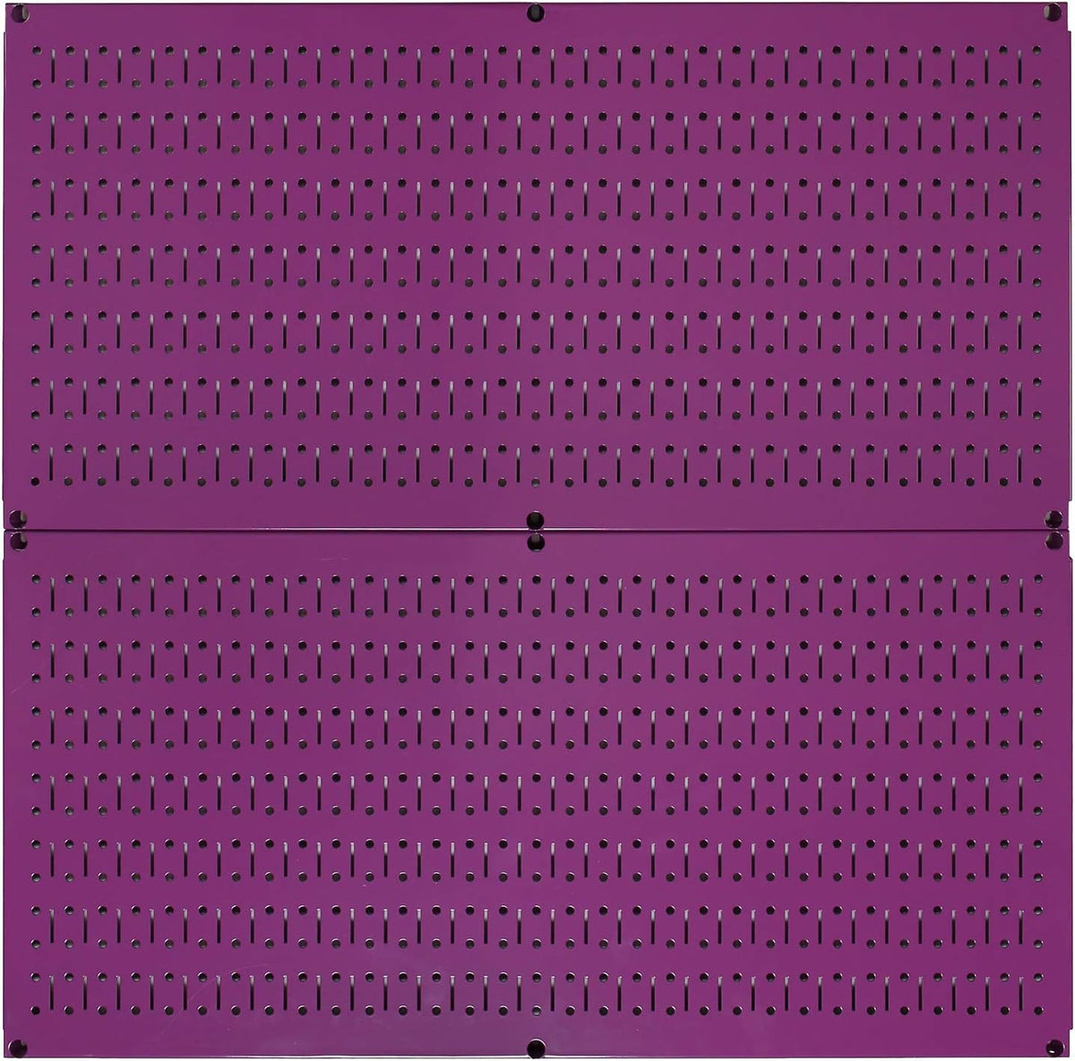 Pink Metal Pegboard Rack Pack of 2 B695572