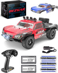 Remote Control Trucks 4WD 35 Km/h Waterproof RC Car with 2 Rechargeable Batteries Y2974