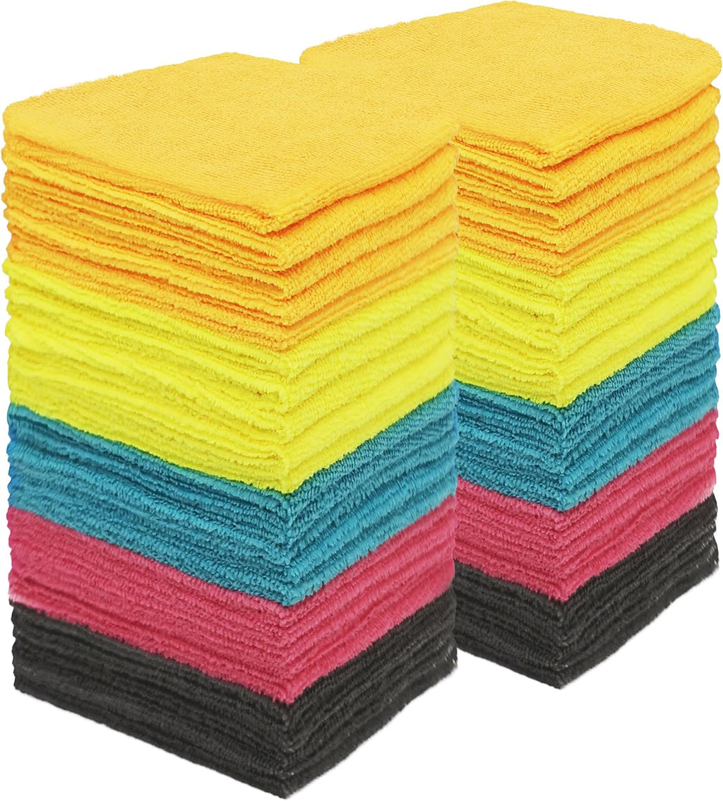 Microfiber Cleaning Towels 50Pcs 12X12 Reusable G361925
