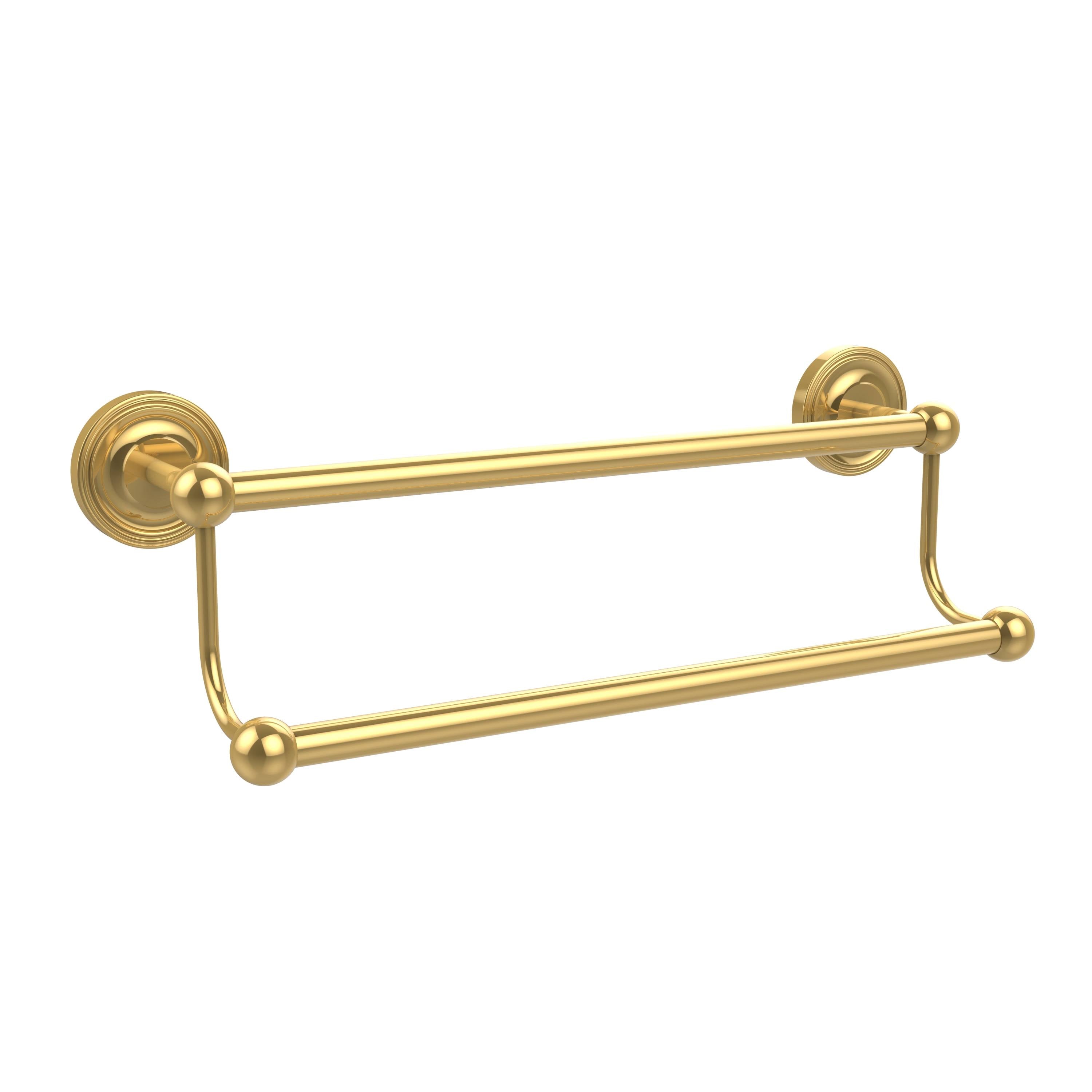 Antique Copper 36 inch Double Towel Bar O312323