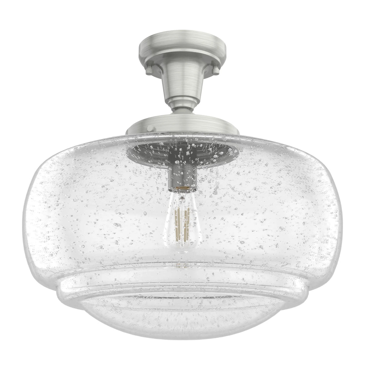 16 inch Cased White Glass Pendant Ceiling Light J4330