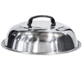 Stainless Steel Griddle Basting Cover 12 Dia. x 5 D x 4.5 W in. C13252