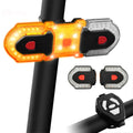 Wireless Control Bike Turn Signal Light Waterproof Bicycle Front Rear Safety Warning Light X59167