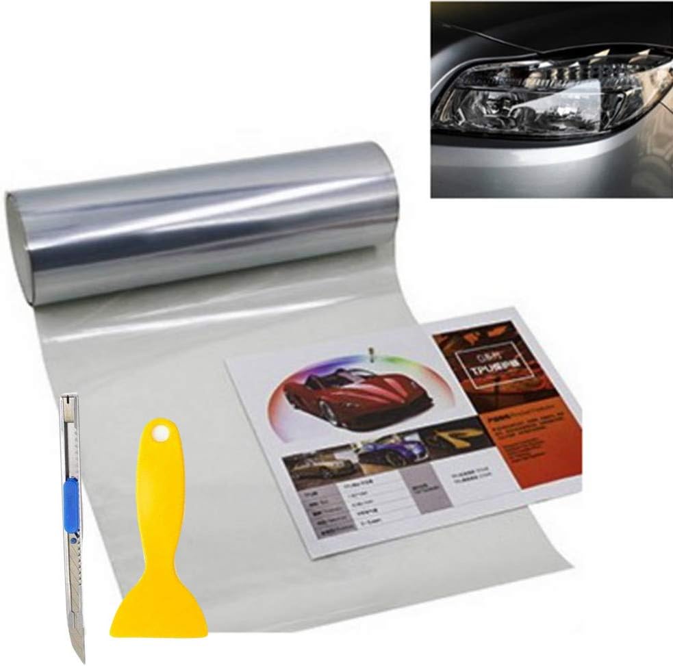 Tint Vinyl Film Roll with Squeegee + Cutter Y17477
