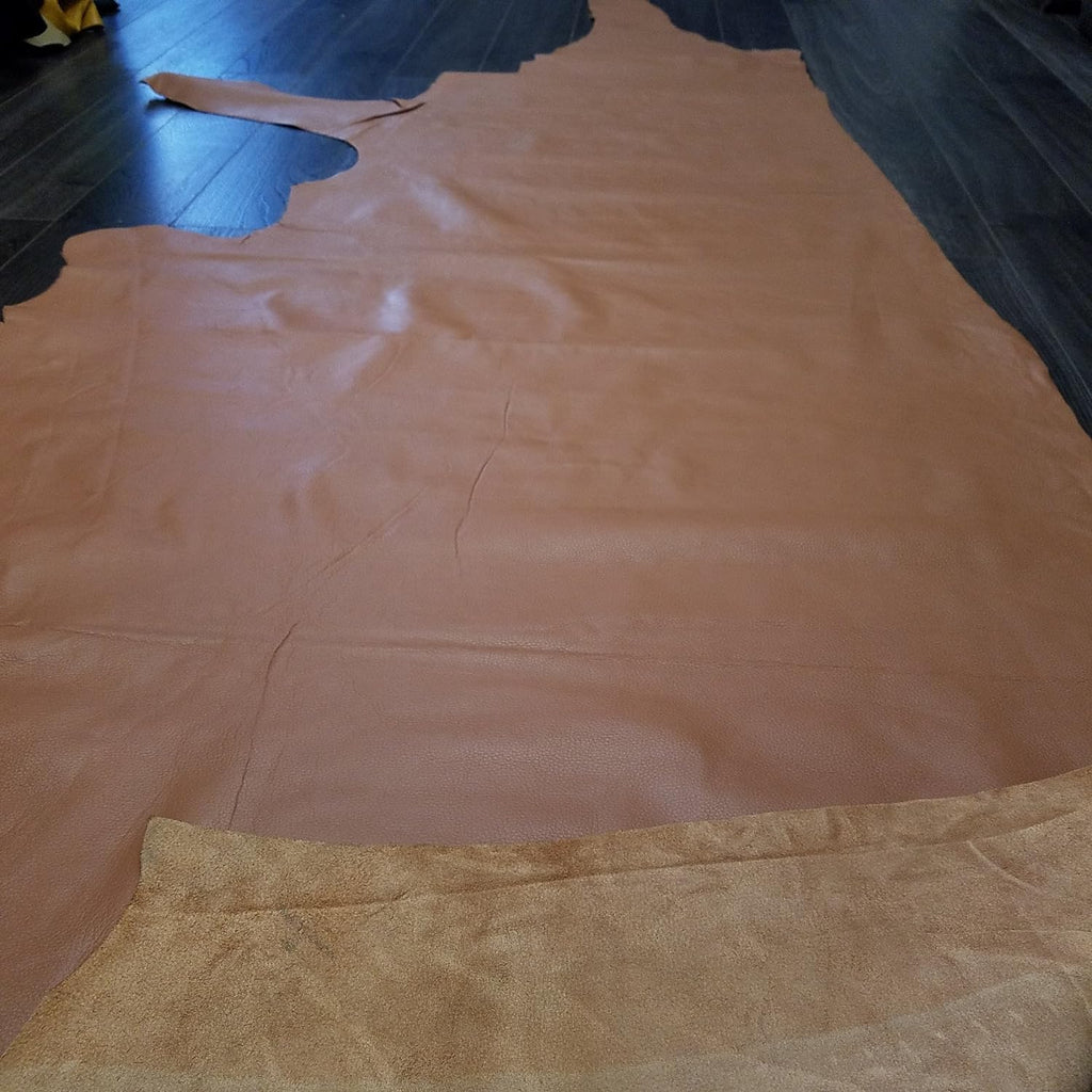 Genuine Leather Hide Skin 17 To 22 Square Feet F94089