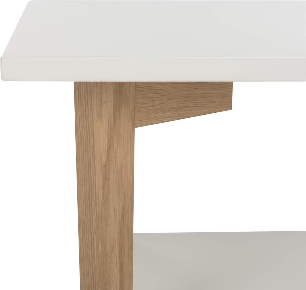 White and Natural Coffee Table E247438