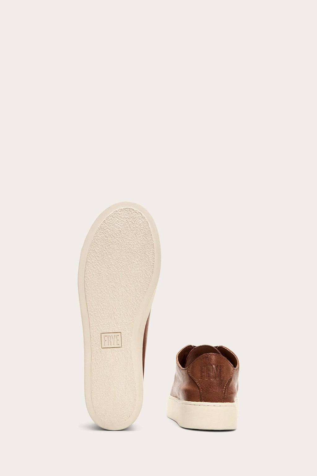 Cognac Low Lace Shoes R704155
