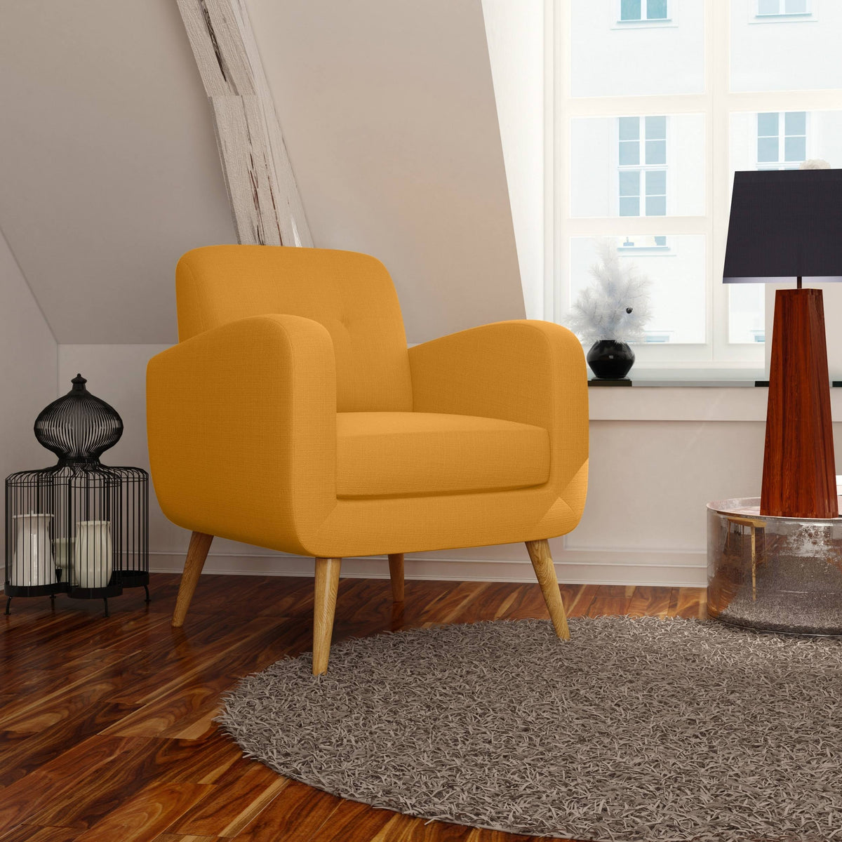 Light Blue Arm Chair P1976