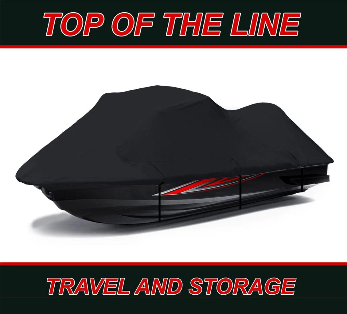 Black Jet Ski PWC Cover 2 Seater S64698
