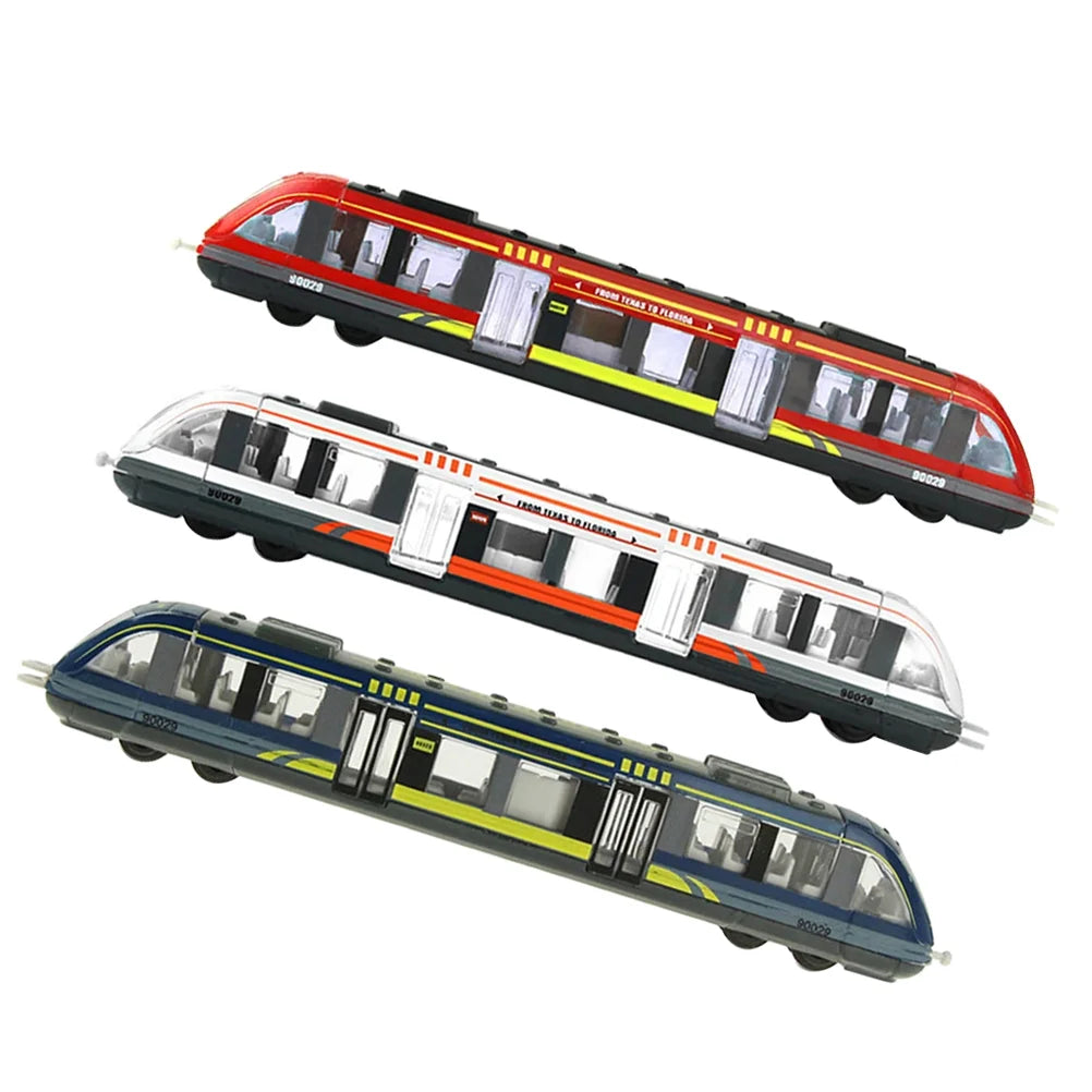 3pcs Simulation Electric Train Toy S6744
