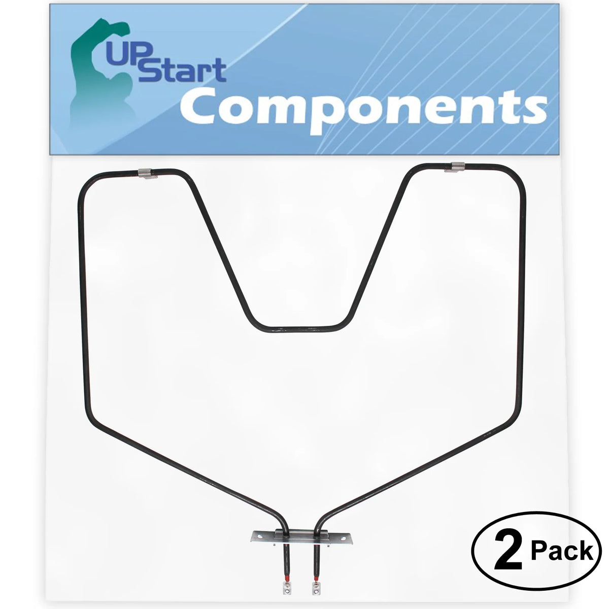 2-Pack Bake Element for General Electric Oven Y2791