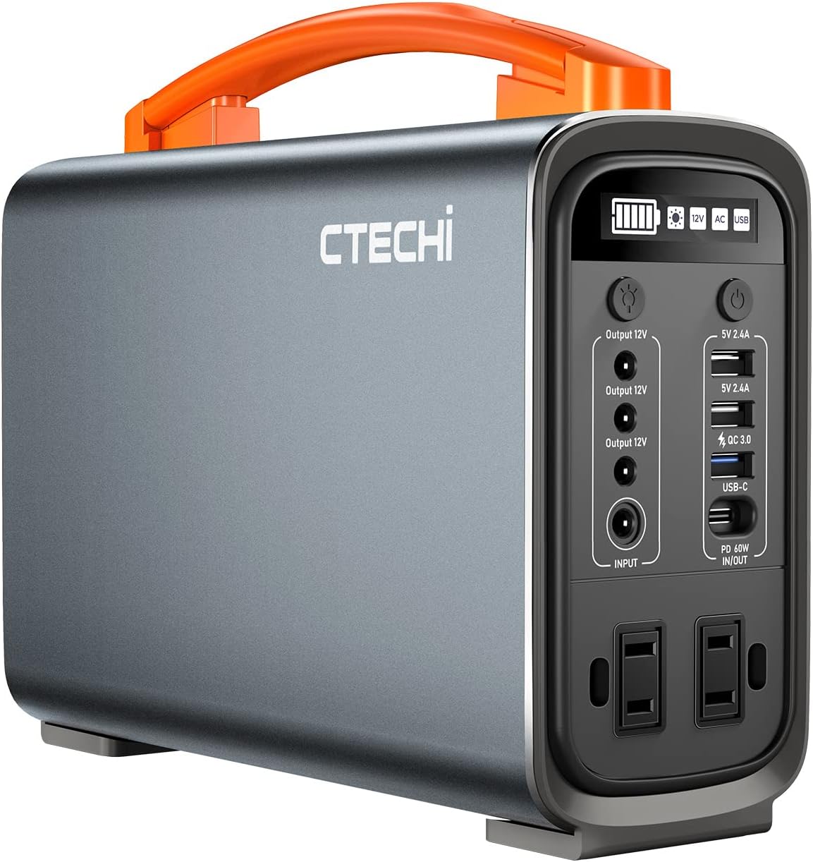 Portable Power Station 500W 518Wh LiFePO4 Battery Backup O944