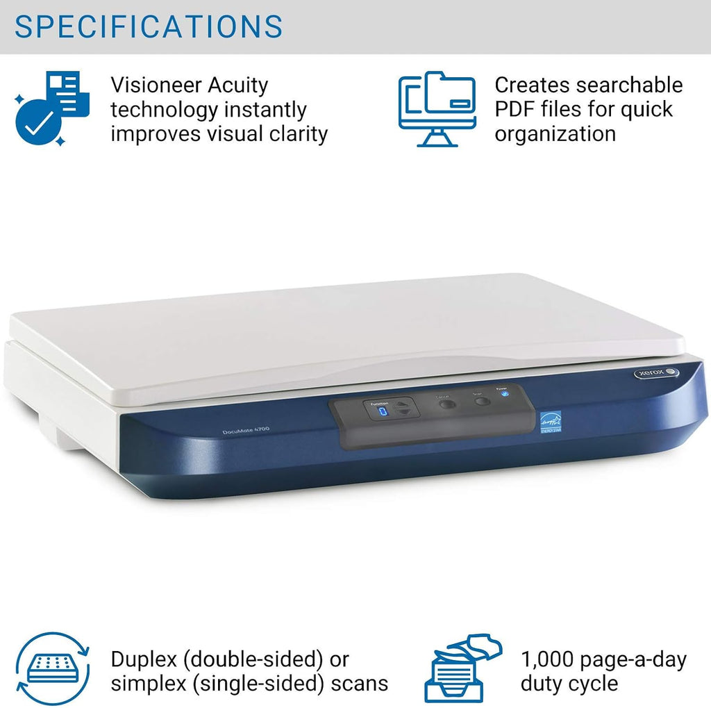 Color Document Flatbed Scanner N444578