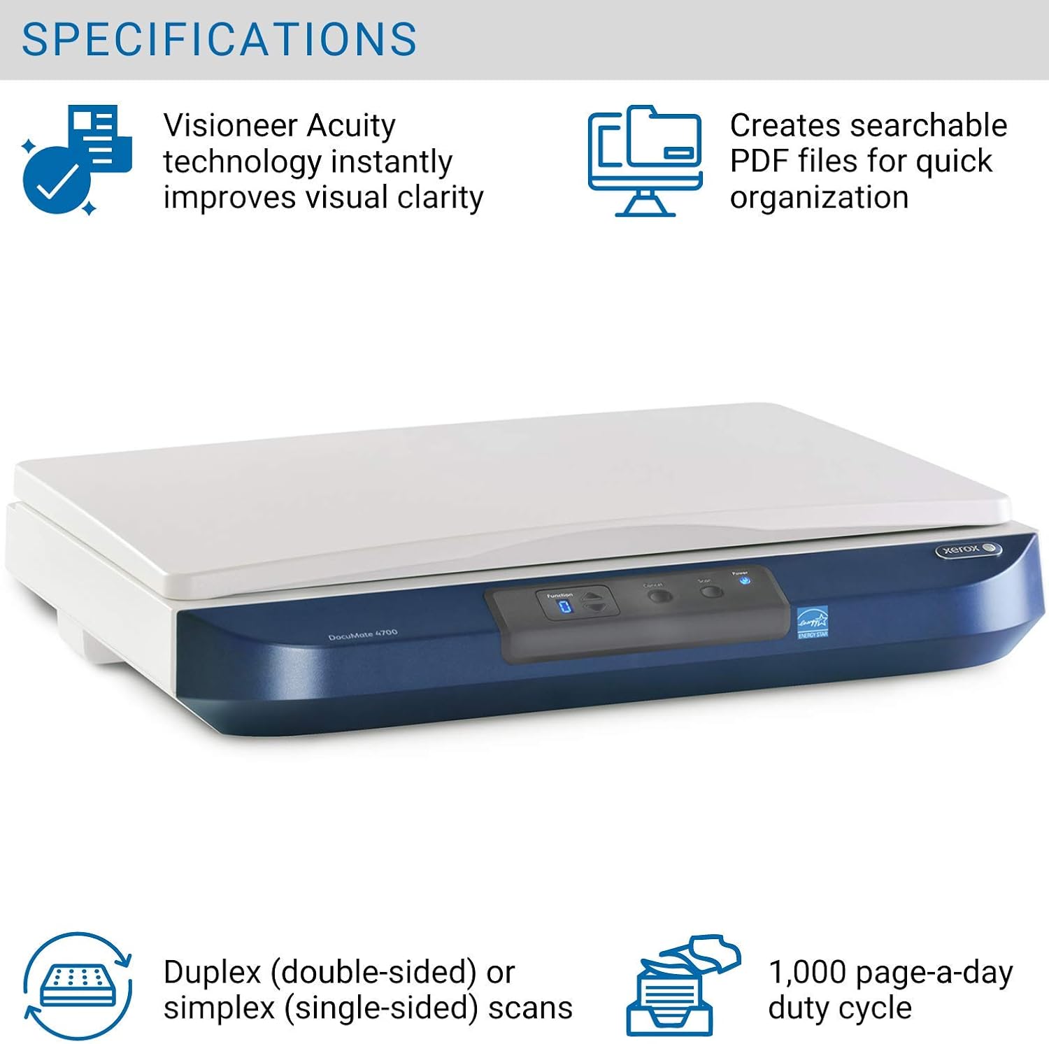 Color Document Flatbed Scanner N444578