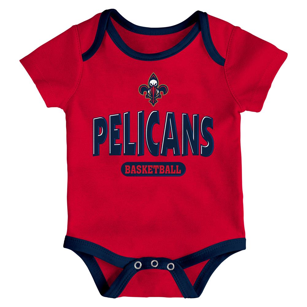 New Orleans Pelicans Infant Creeper Set 3 Pack T7949