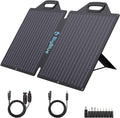 100W ETFE Portable Solar Panel with Kickstands, IP65 Waterproof J549