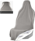 Gray Non-Slip Removable Car Seat Cover Pack of 2 J4246