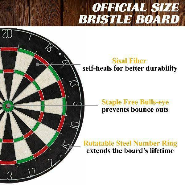 40 inch Dartboard Cabinet with LED Light T12169
