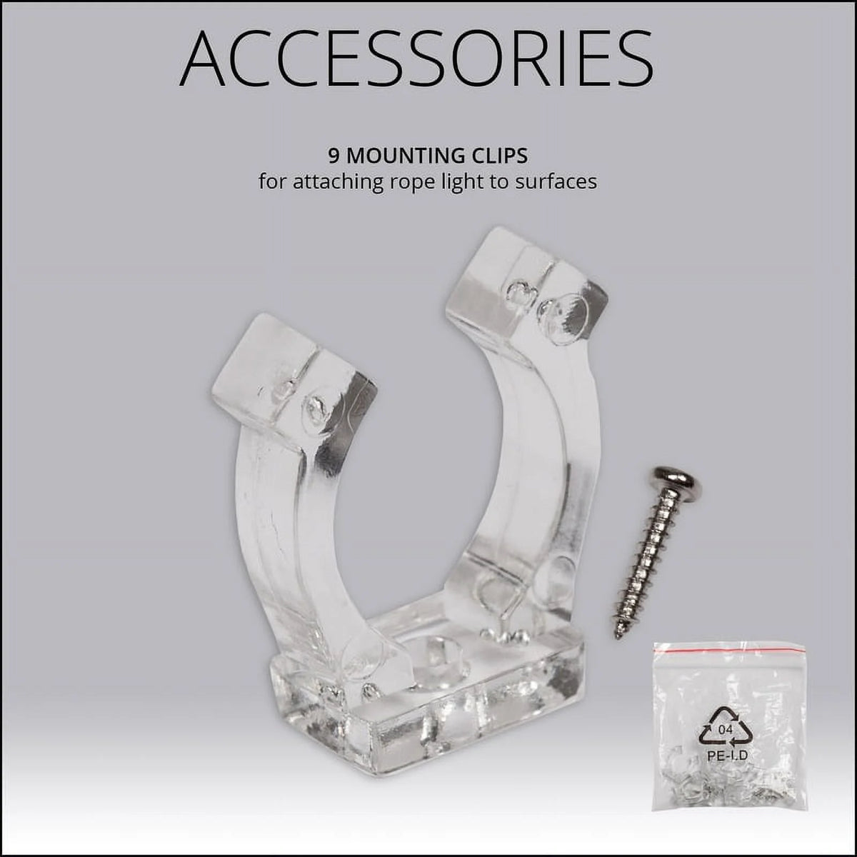 LED Green Rope Light Kit, 216 Lights, Connectable, Mounting Clips Included X694