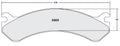 Rear Disc Brake Pads Y8073
