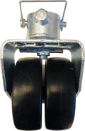 Trailer Jack Caster with Pin, 2000 Pound Rated, Pack of 2 Q63967