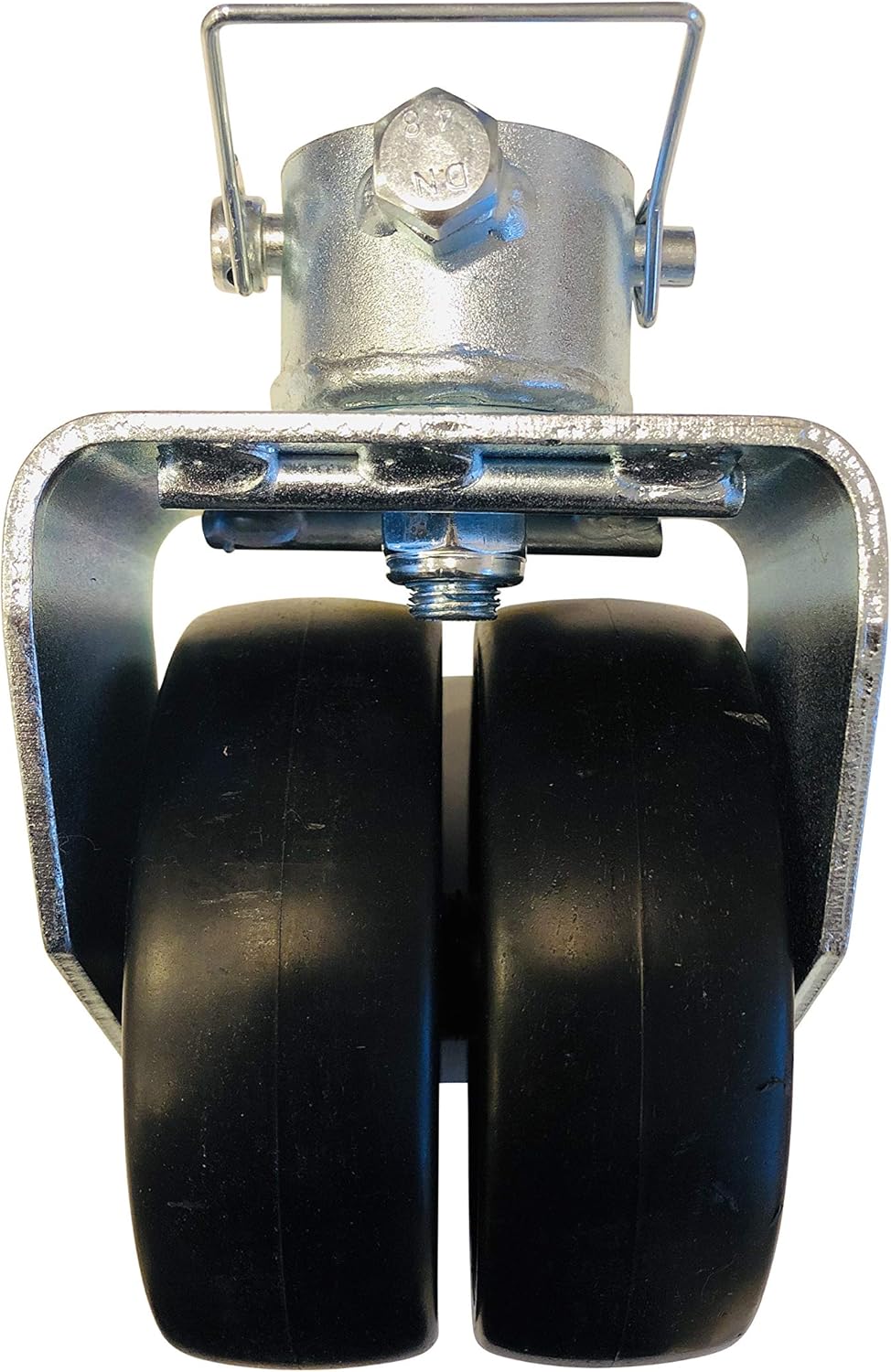 Trailer Jack Caster with Pin, 2000 Pound Rated, Pack of 2 Q63967