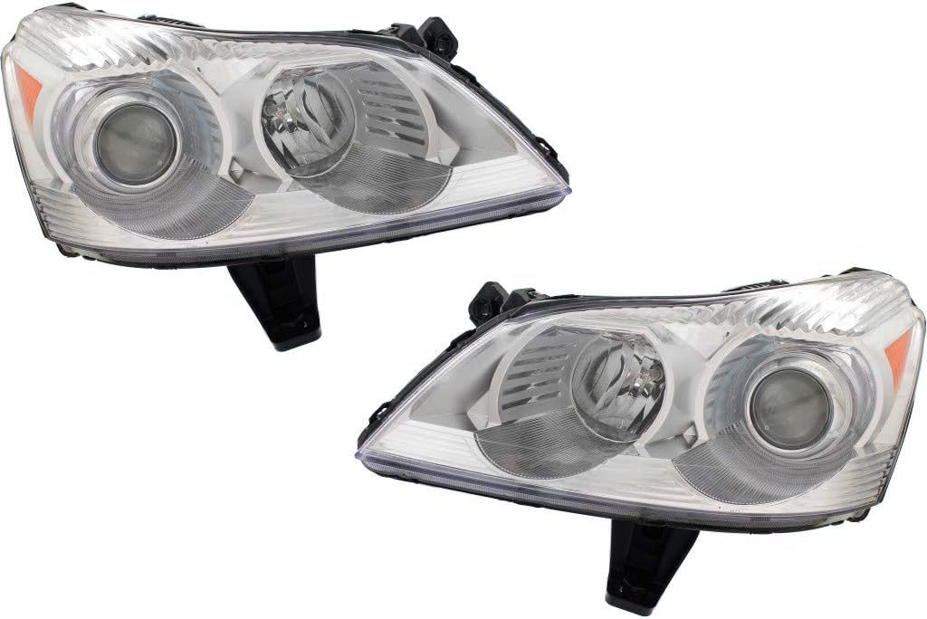 Headlight Assembly for 2009 2011 Chevy Traverse Pair U62874