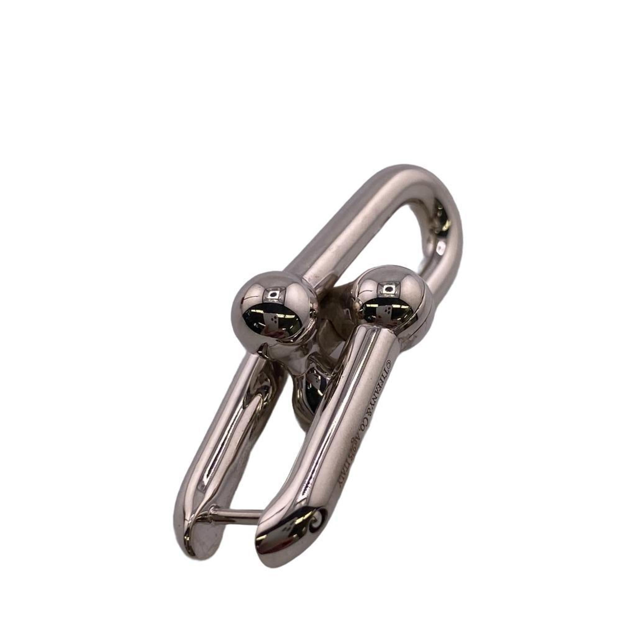 Tiffany Hardware Large Link Earrings Silver R198168