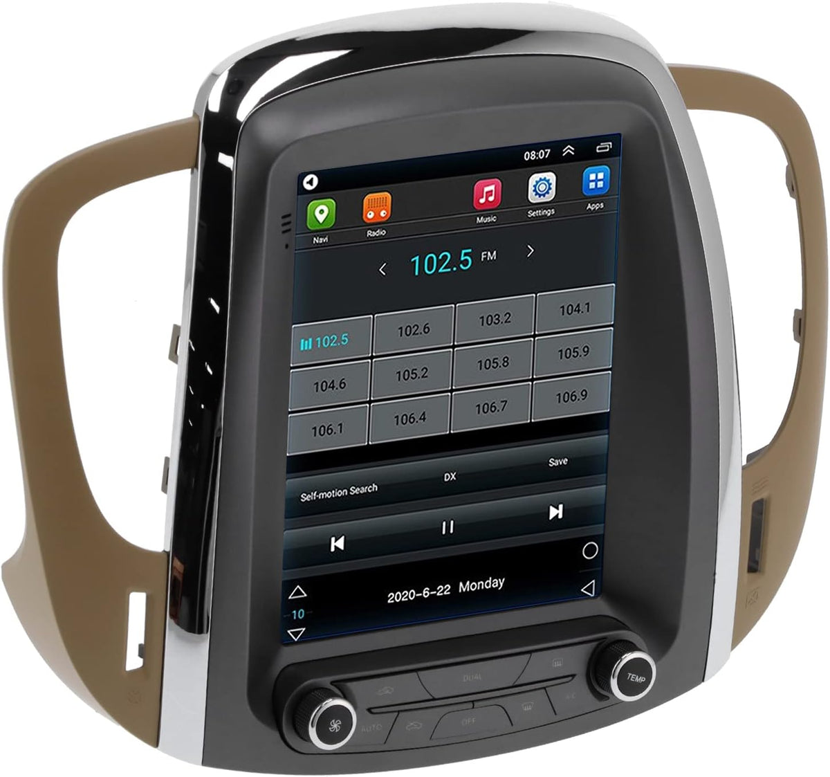 9.7in WiFi Car Radio Stereo Video Player N3681
