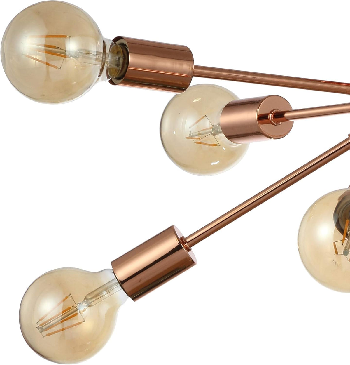 Copper Metal LED Flush-Mount Light I15722
