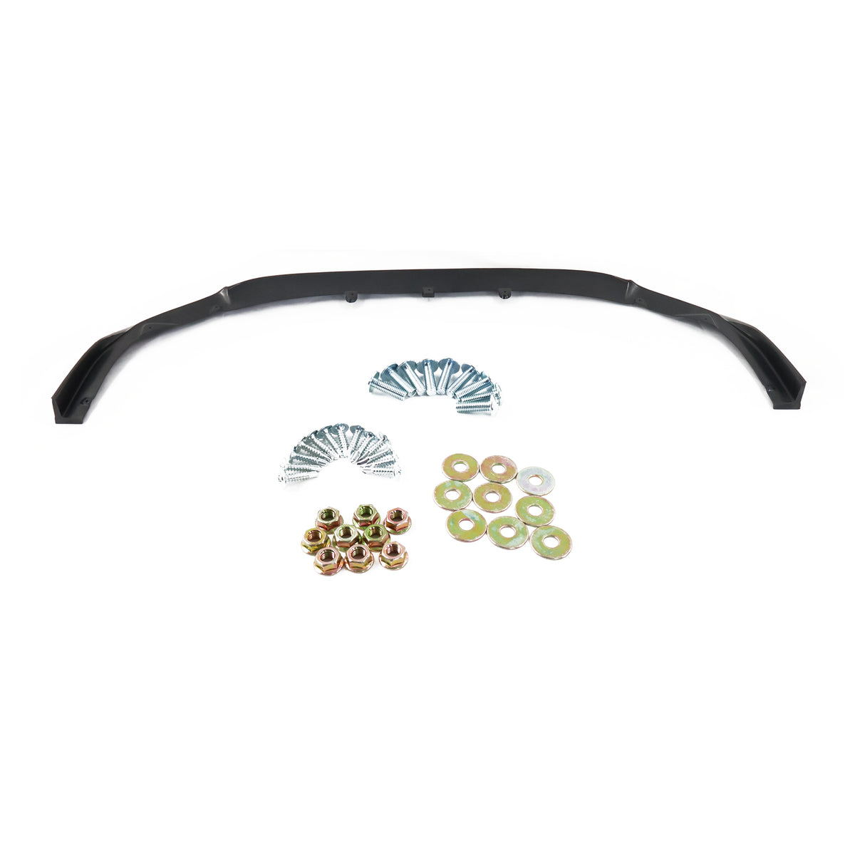 Front Bumper Lip Spoiler Chin Splitter Bodykit for 2022-2024 Subaru WRX Unpainted Black PU Polyurethane Y459273