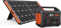 Solar Generator 1000 with 2X SolarSaga 100X and 3x110V/1000W AC Outlets, Lithium Battery Pack R576