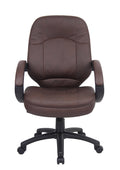 Brown Leatherplus Executive Chair P183795