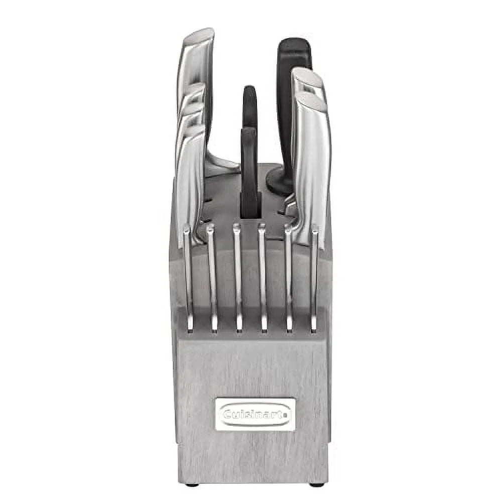 15PC High-Carbon Stainless Steel Grey Block Set I28875