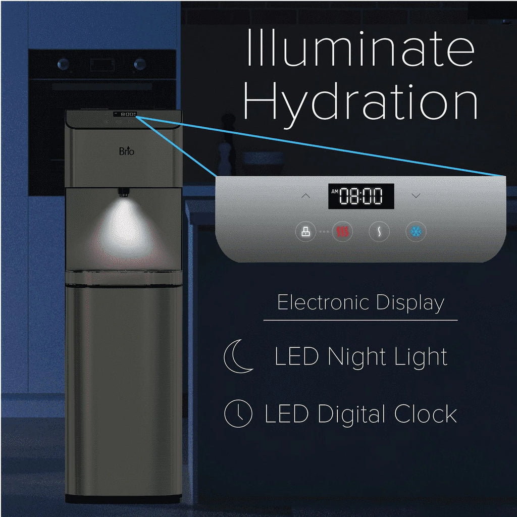 3-Stage Filtration Water Dispenser Tri-Temp Digital, Height 41.05" J636363
